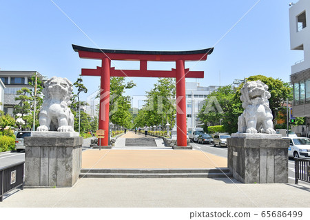 Tsuruga Torii Summer New Green Tsuruoka Hachimangu, Kamakura City, Kanagawa Prefecture Tsuruga Torii Summer New Green Tsuruoka Hachimangu, Kamakura City, Kanagawa Prefecture 65686499