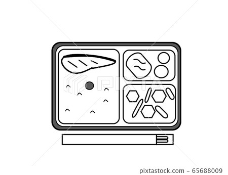 Box lunch - Stock Illustration [65688009] - PIXTA