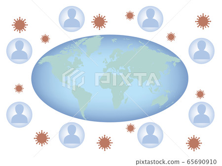 與病毒共存，地球圖像 65690910