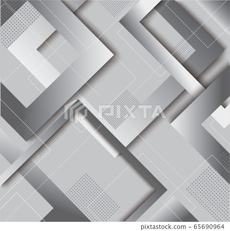 modern gray square gradient trendy background vector illustration EPS10 65690964