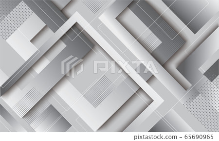 modern gray square gradient trendy background vector illustration EPS10 65690965