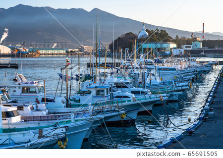 《靜岡縣》漁船，塔古那拉漁港 65691505