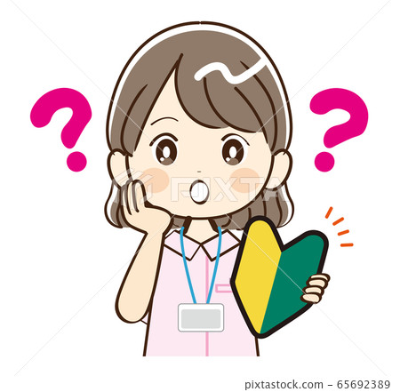 女人,護士,懷疑 女人,護士,懷疑 65692389