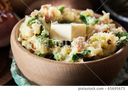 Colcannon, traditional Irish dish Colcannon, traditional Irish dish 65695673