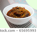 Hunglae pork curry in white bowl 65695993