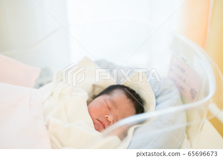 剛出生的嬰兒在醫院 65696673