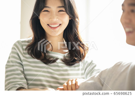夫妻，休息，生活方式 65698625