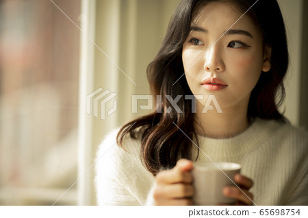 女人，休息，生活方式 65698754