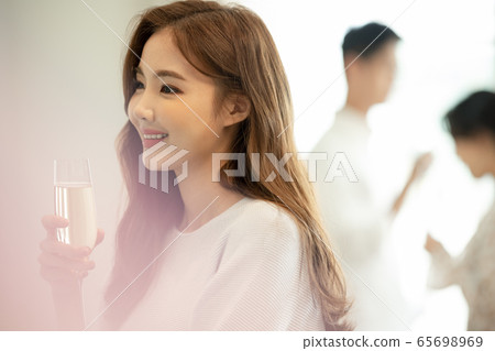 Business, party, men and women 65698969