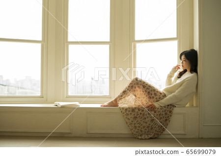 女人，休息，生活方式 65699079