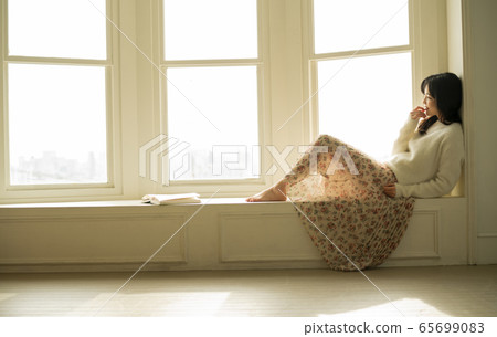 女人，休息，生活方式 65699083