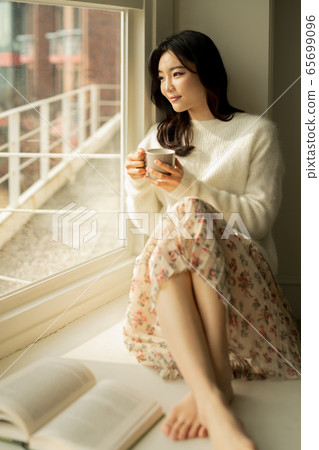 女人，休息，生活方式 65699096