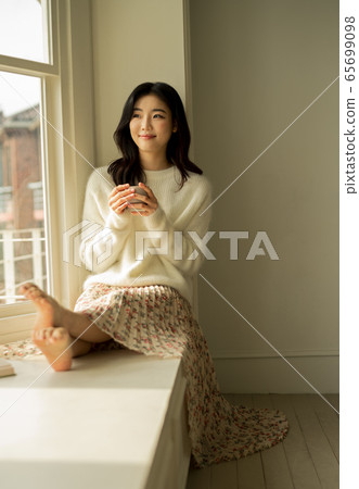 女人，休息，生活方式 65699098