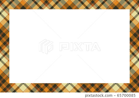 Vintage frame vector. Scottish border pattern Vintage frame vector. Scottish border pattern 65700085