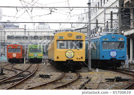 秩父鐵路1000系列（JNR 101系列4種顏色） 65700639