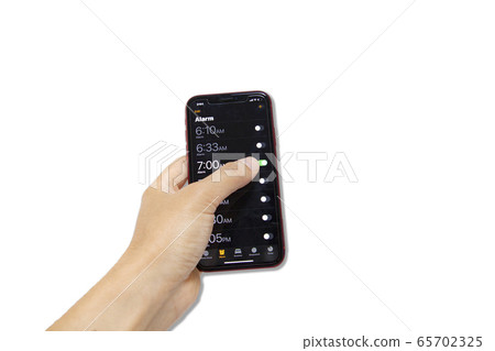 Alarm setting by mobile phone Alarm setting by mobile phone 65702325
