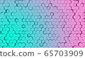 Gradien purple and cyan Hexagonal cell seamless 65703909