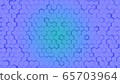Hexagonalcomb texture. 3D illustration. Background 65703964