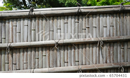 Bamboo fence 65704431