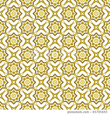 White background with beautiful gold ornaments White background with beautiful gold ornaments 65705843