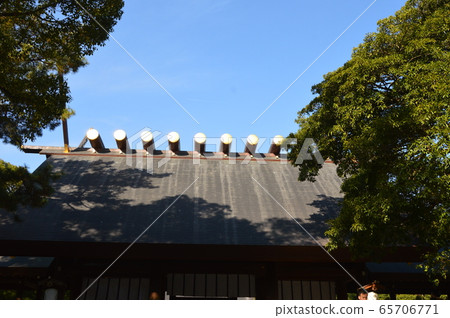 Atsuta Jingu Shrine / Main Hall的屋頂（熱田區名古屋市熱田區） 65706771