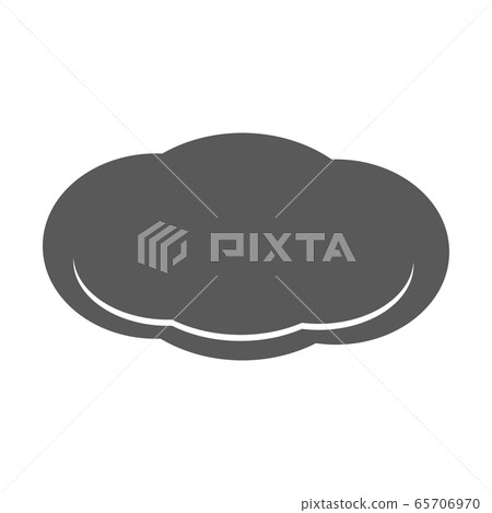 Cloud icon vector simple 65706970