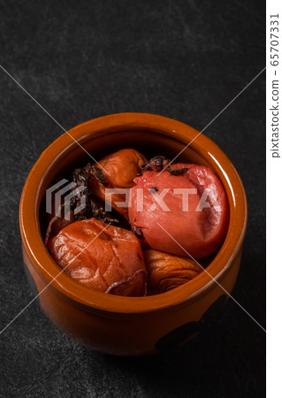 Umeboshi Japanese pickles of sour plums (Umeboshi) 65707331