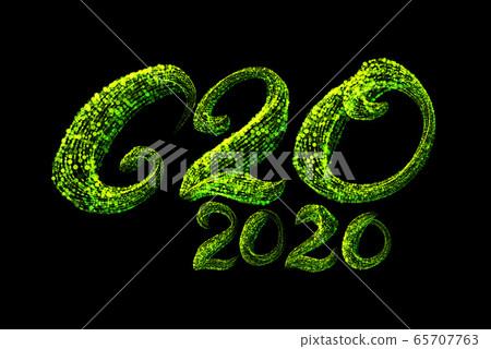 The G20 summit lettering word was held urgently via video link. This has never happened in the world before. They talked about issues related to the coronavirus epidemic and others 65707763
