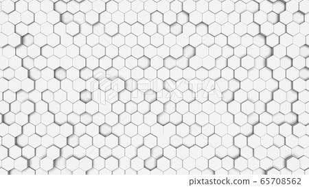 White Hexagonal cell texture. Honeycomb White Hexagonal cell texture. Honeycomb 65708562
