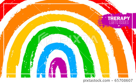 Therapy for LGBT sociaty. Template poster Therapy for LGBT sociaty. Template poster 65708607