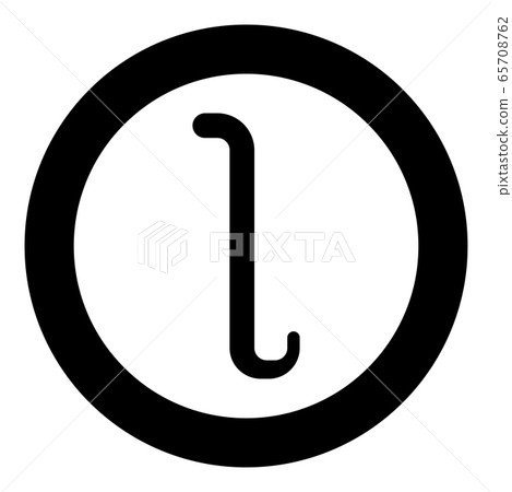 Iota greek symbol small letter lowercase font  65708762