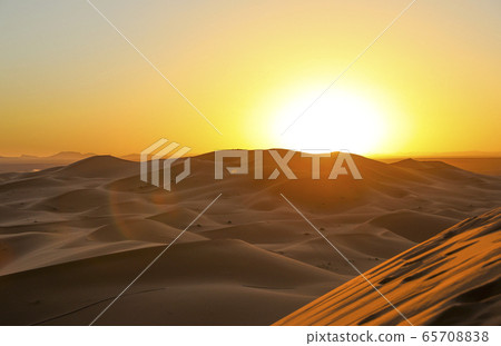 Desert in Morocco. 65708838