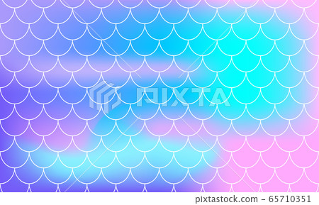 Rainbow Background. Mermaid Scales. Vector Rainbow Background. Mermaid Scales. Vector 65710351