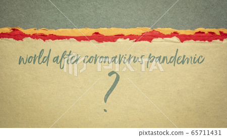 world after coronavirus pandemic question 65711431