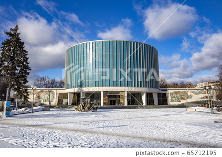 Battle of Borodino. Museum-panorama in Moscow. Battle of Borodino. Museum-panorama in Moscow. 65712195