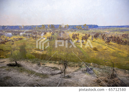Panorama of the Battle of Borodino by artist Franz 65712580