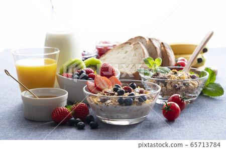 格蘭諾拉麥片早餐形象 65713784