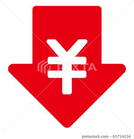 Price cut arrow Price cut arrow 65714216