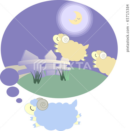 Sleeping sheep Sleeping sheep 65715384