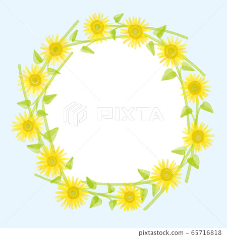 Sunflower frame Sunflower frame 65716818