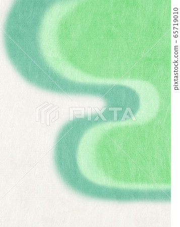 背景-日本紙綠 65719010