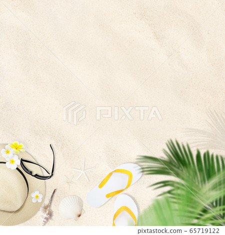 Background-sand beach 65719122