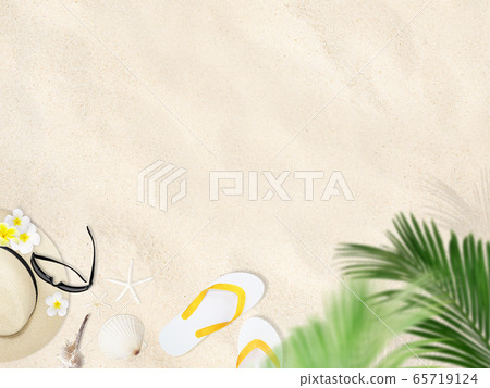 Background-sand beach 65719124