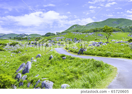 Beautiful scenery of Hiraodai Beautiful scenery of Hiraodai 65720605