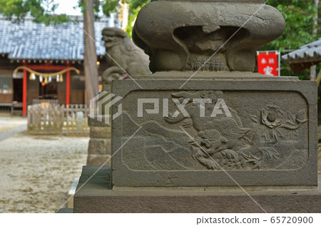 Minuma field farm: Nakayama Shrine, guardian dog 65720900