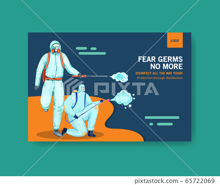 Facebook template design disinfection with 65722069