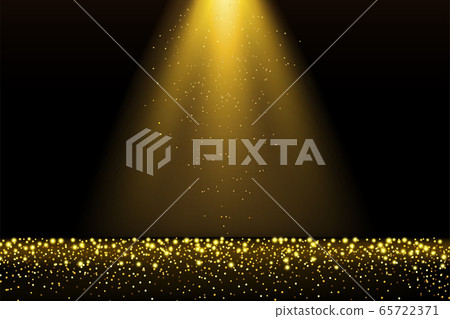 Luxury gold stage glitter light light gold light Luxury gold stage glitter light light gold light 65722371