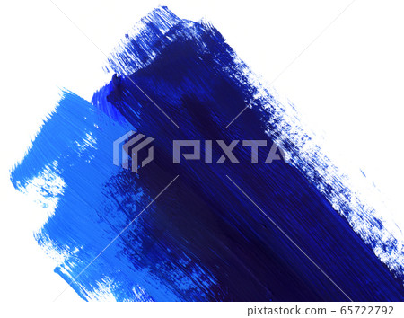 Blue and white hand drawn paint background 65722792