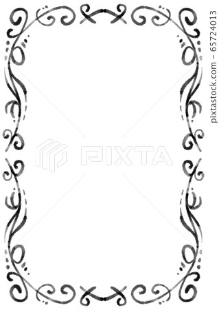 Hand-painted gentle decorative frame series 65724013