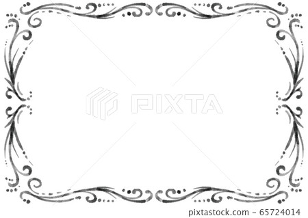 Hand-painted gentle decorative frame series 65724014